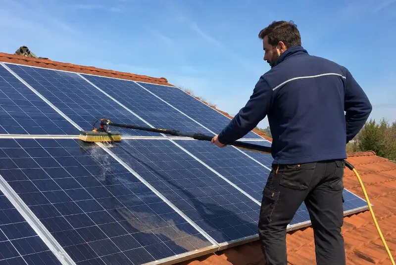 Nettoyage et entretien de panneaux solaires à Saint-Christophe-sur-Guiers